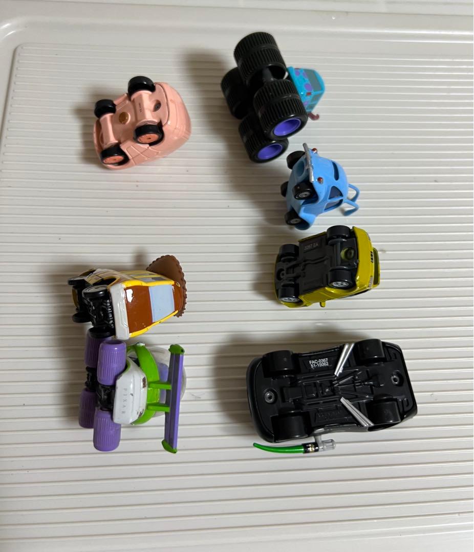 カーズミニカー、 PTフリー、フリック、スターウォーズ、サリー、ウッディー
