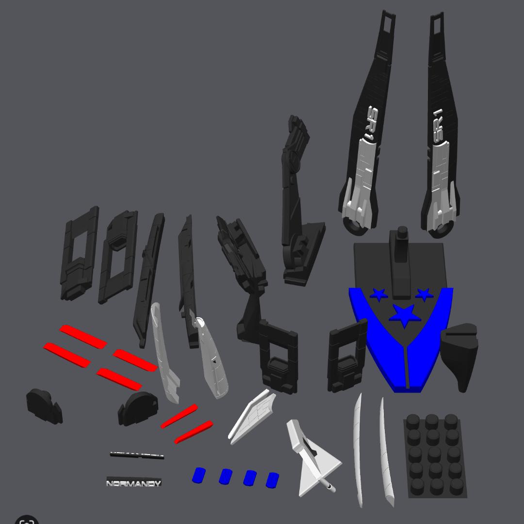 マスエフェクト 初代ノルマンディーSR1 組立キット