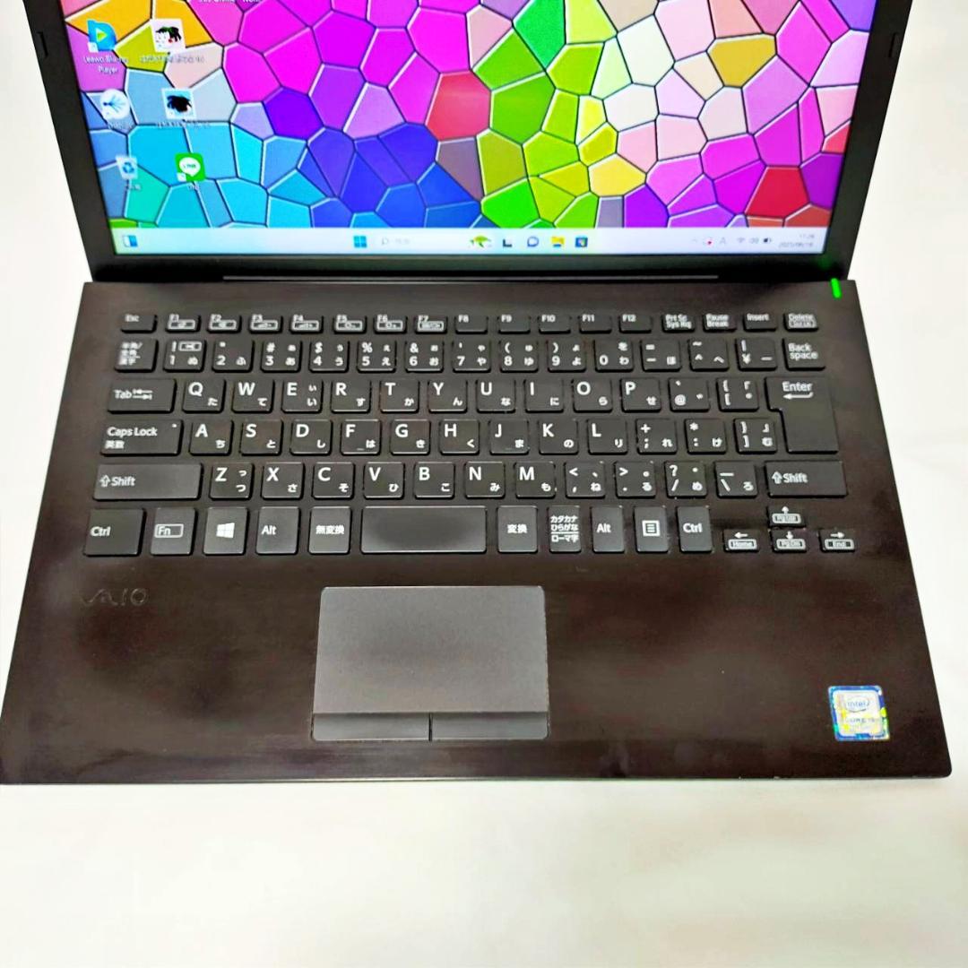 【美品】13.3インチ✨薄型・軽量スリム✨設定済 VAIOノートパソコン