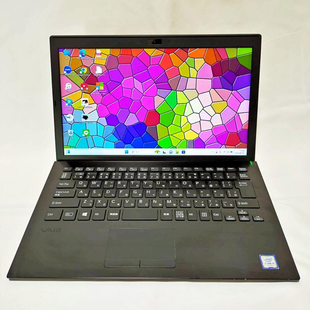 【美品】13.3インチ✨薄型・軽量スリム✨設定済 VAIOノートパソコン