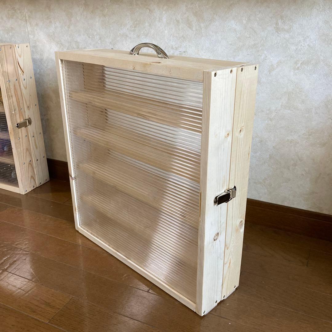 プラレール　ハンドメイド収納キャリーケース