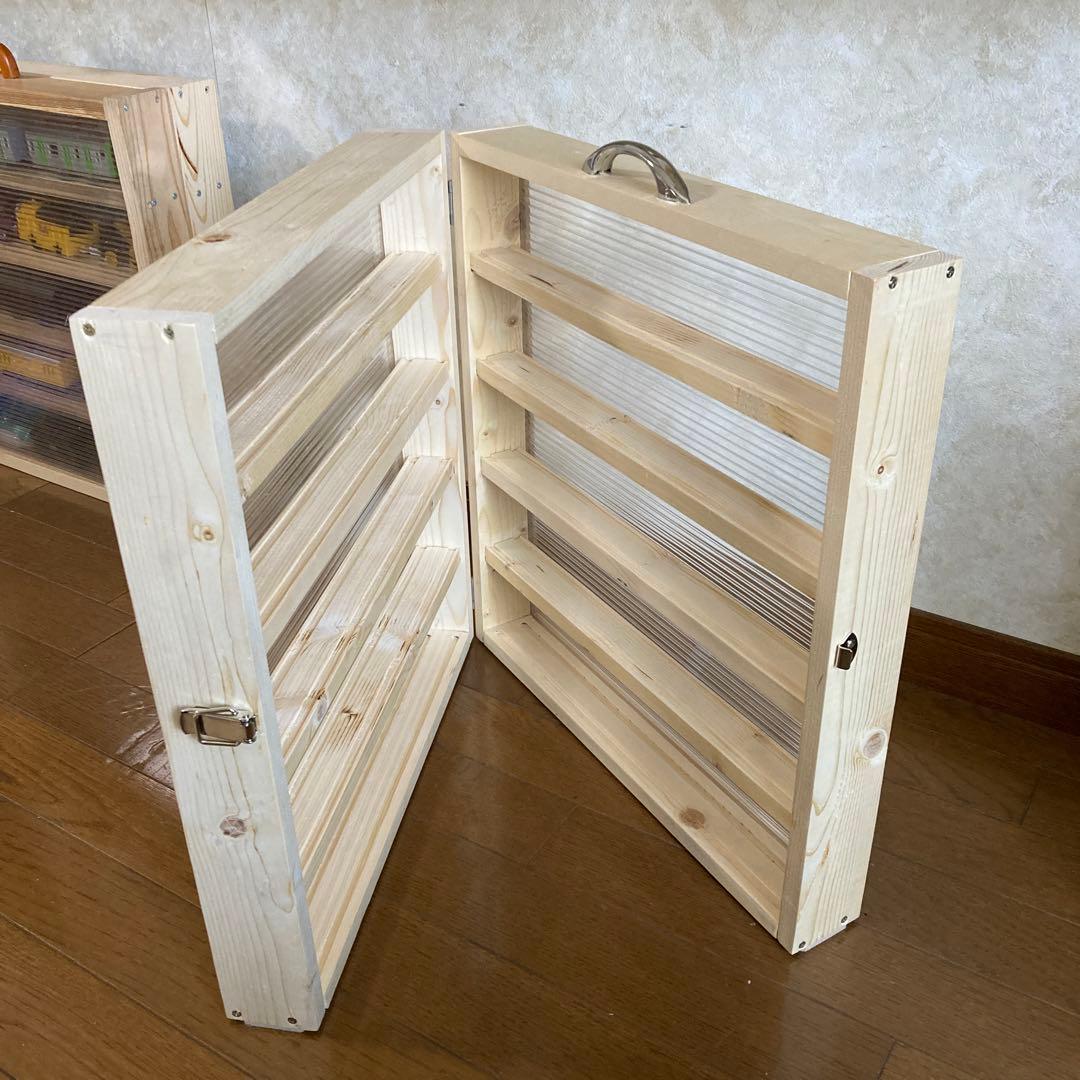 プラレール　ハンドメイド収納キャリーケース