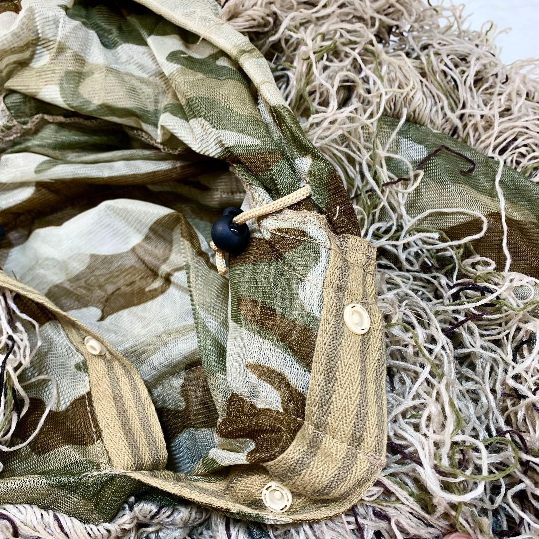 【良品】ギリースーツ　迷彩　カモフラ ポンチョタイプ XL/2XLサイズ