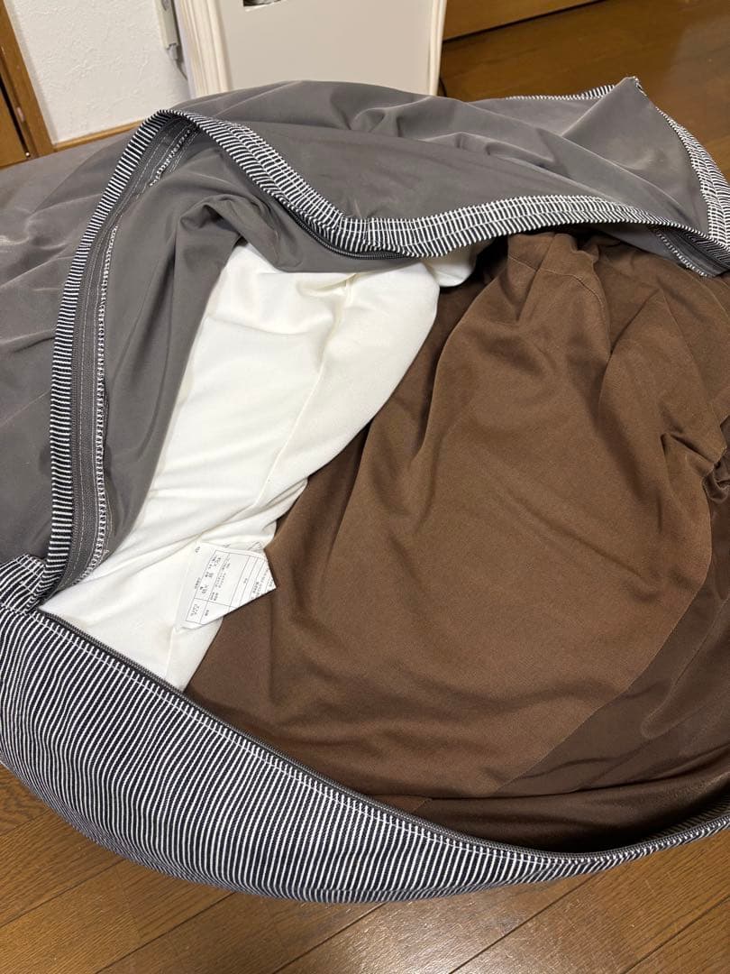 無印良品　体にフィットするソファ 綿デニム