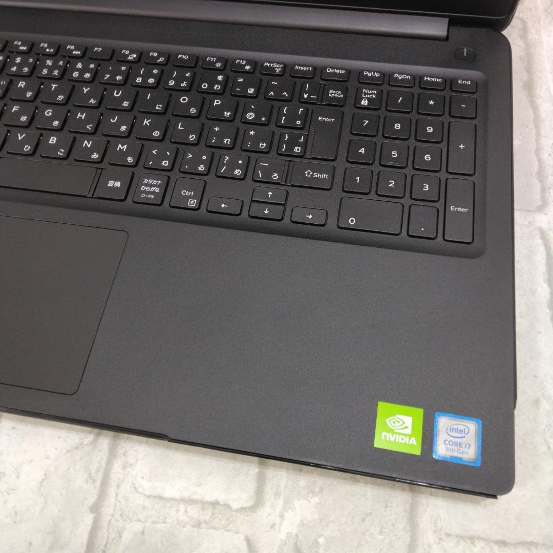 ジャンク DELL 3500 第8世代i7 SSD&HDD Win11 現状品