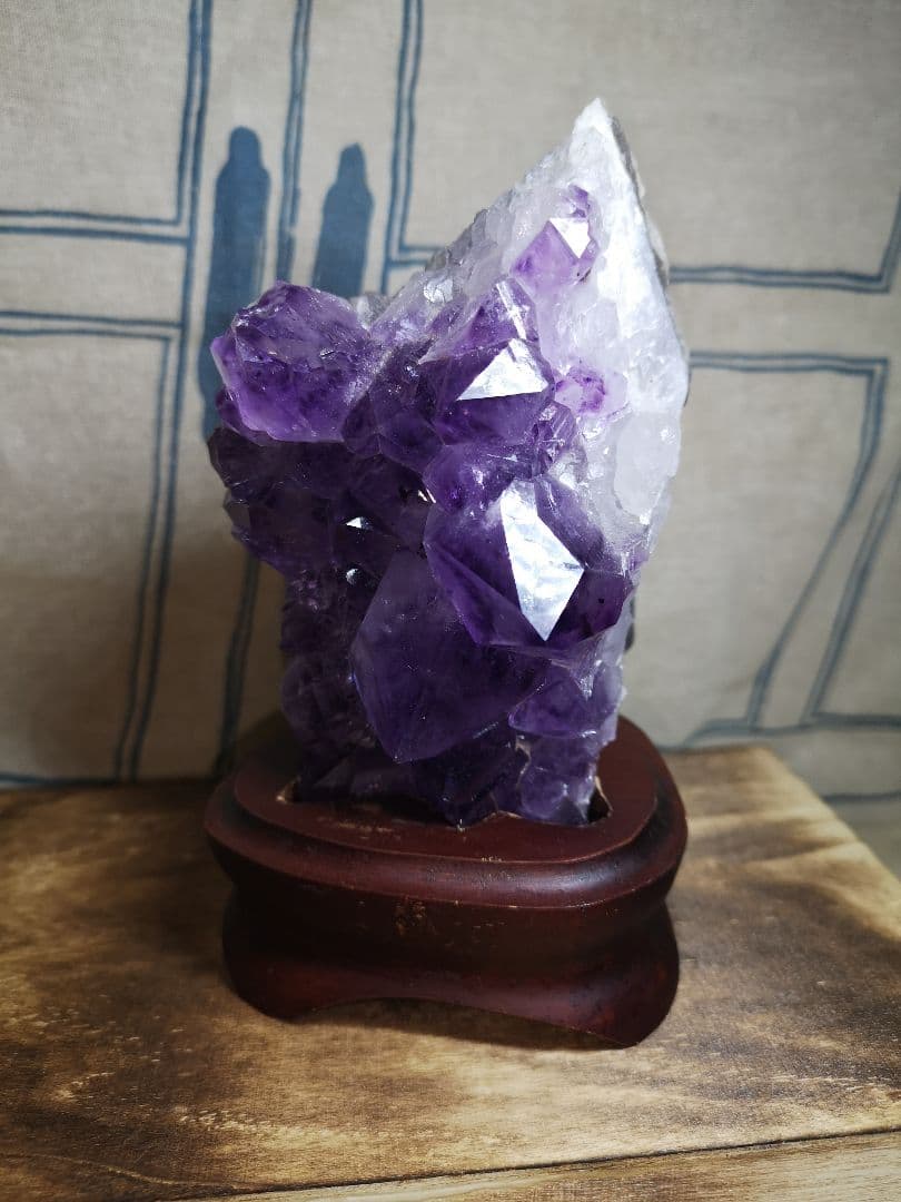 ブラジル　アメジストクラスター　高品質