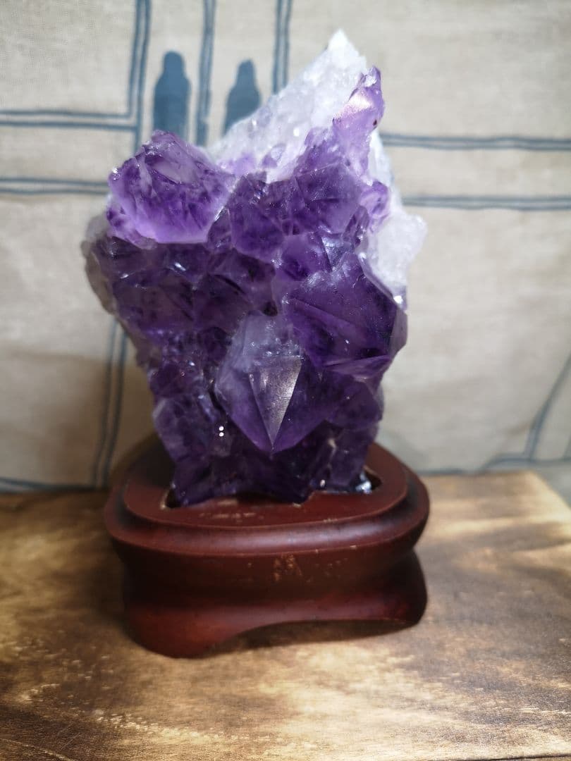 ブラジル　アメジストクラスター　高品質