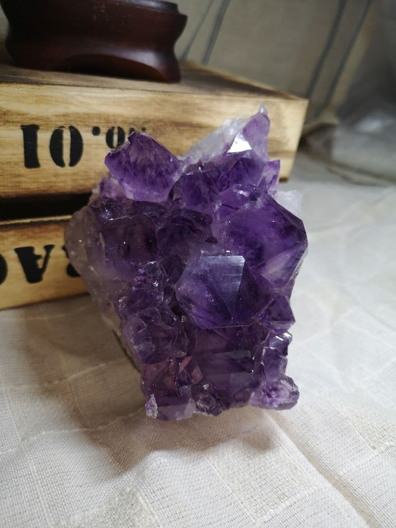 ブラジル　アメジストクラスター　高品質