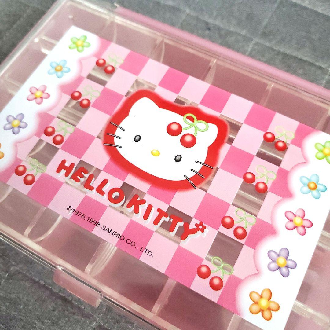 1998年　HELLO KITTY アクセサリーケース ピンク　レトロ