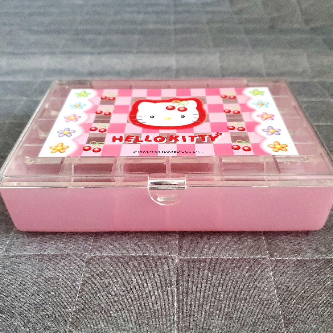 1998年　HELLO KITTY アクセサリーケース ピンク　レトロ