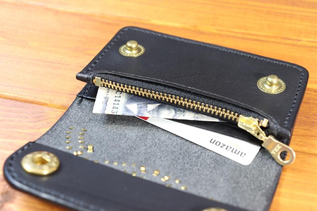 フラワースタッズミニトラッカーウォレット