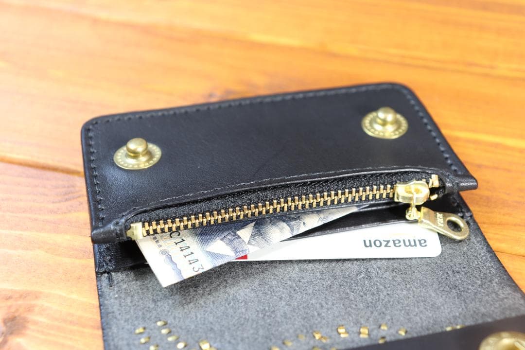 フラワースタッズミニトラッカーウォレット