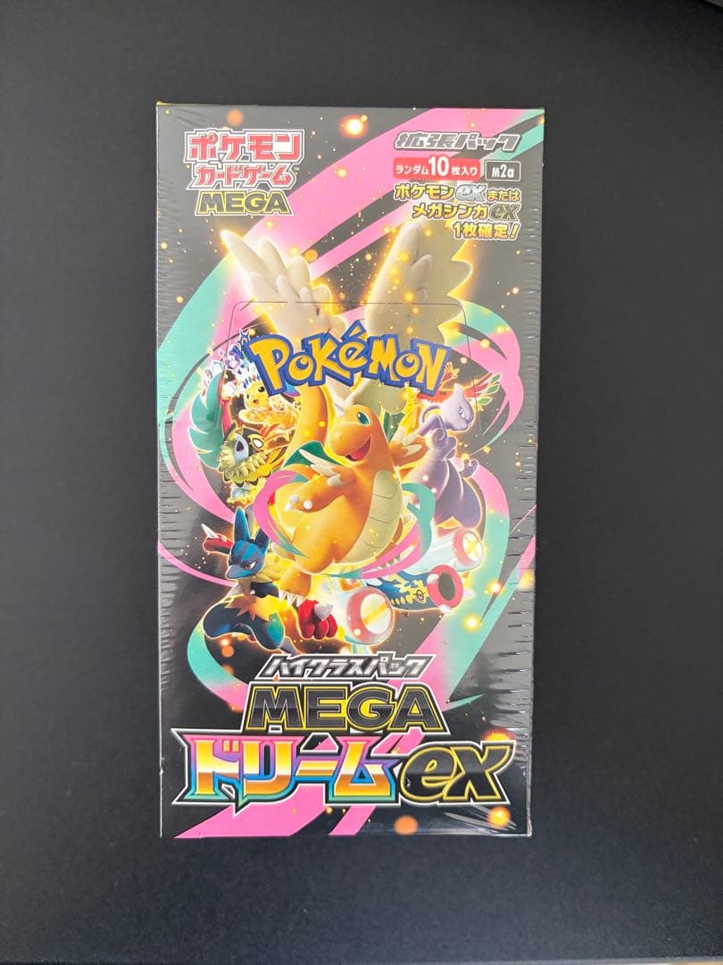 ポケモンカード MEGAドリームex 1box +カナリィsr + ar2枚