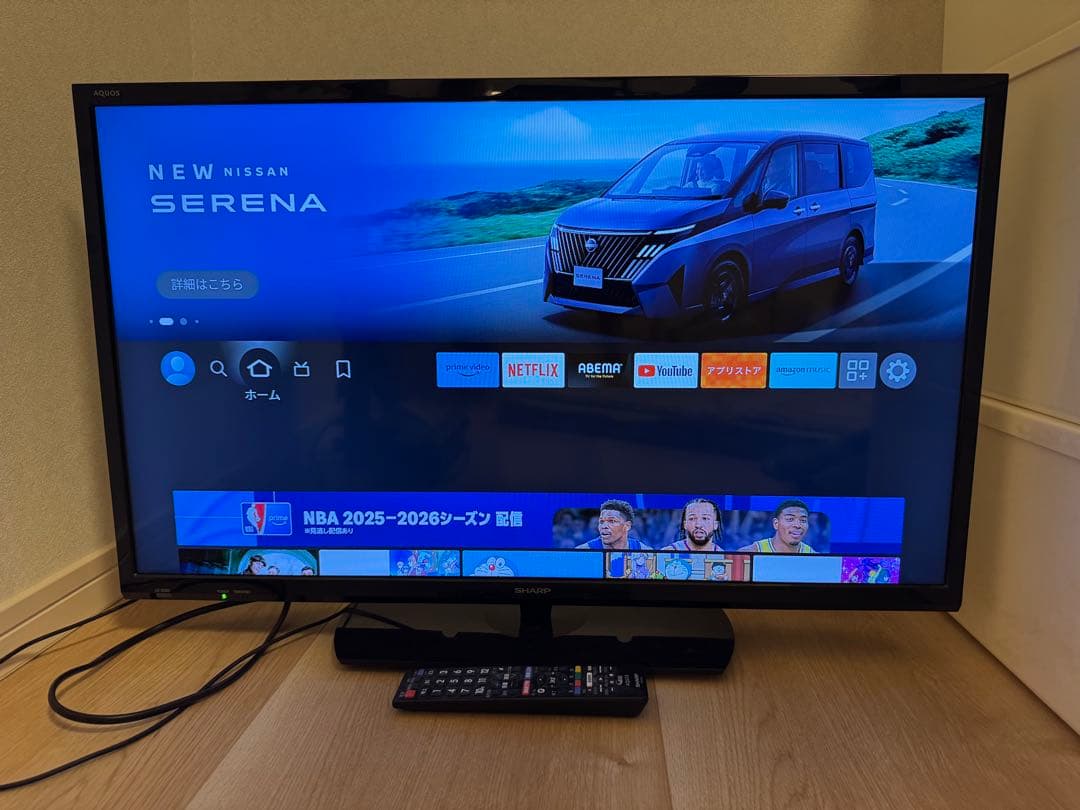 ［Fire TV スティック付き］SHARP AQUOS TV LC32S5