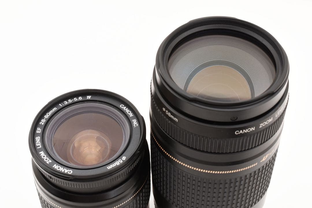 一眼レフカメラ Canon EOS 7D MarkⅡ標準&望遠ダブルレンズセット