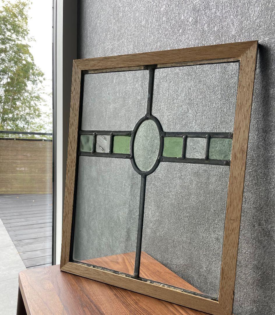 イギリス・アンティーク・ステンドグラス　ガラス