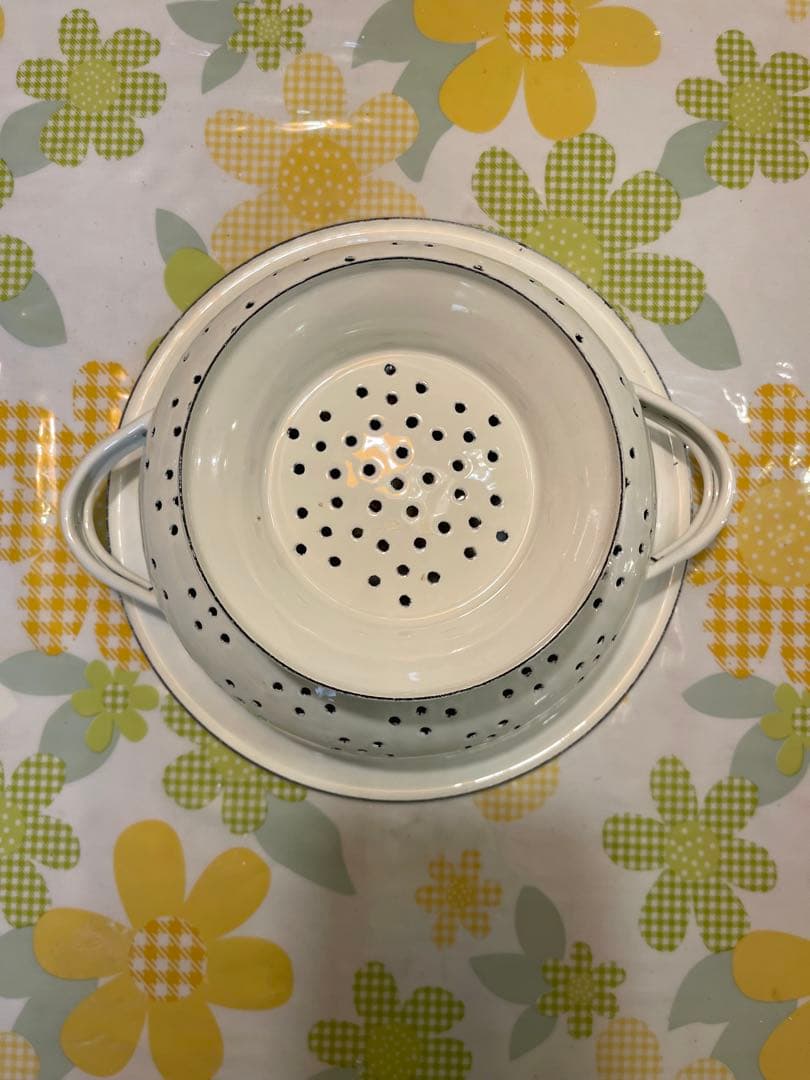 ホーロー　コランダー　他５点セット