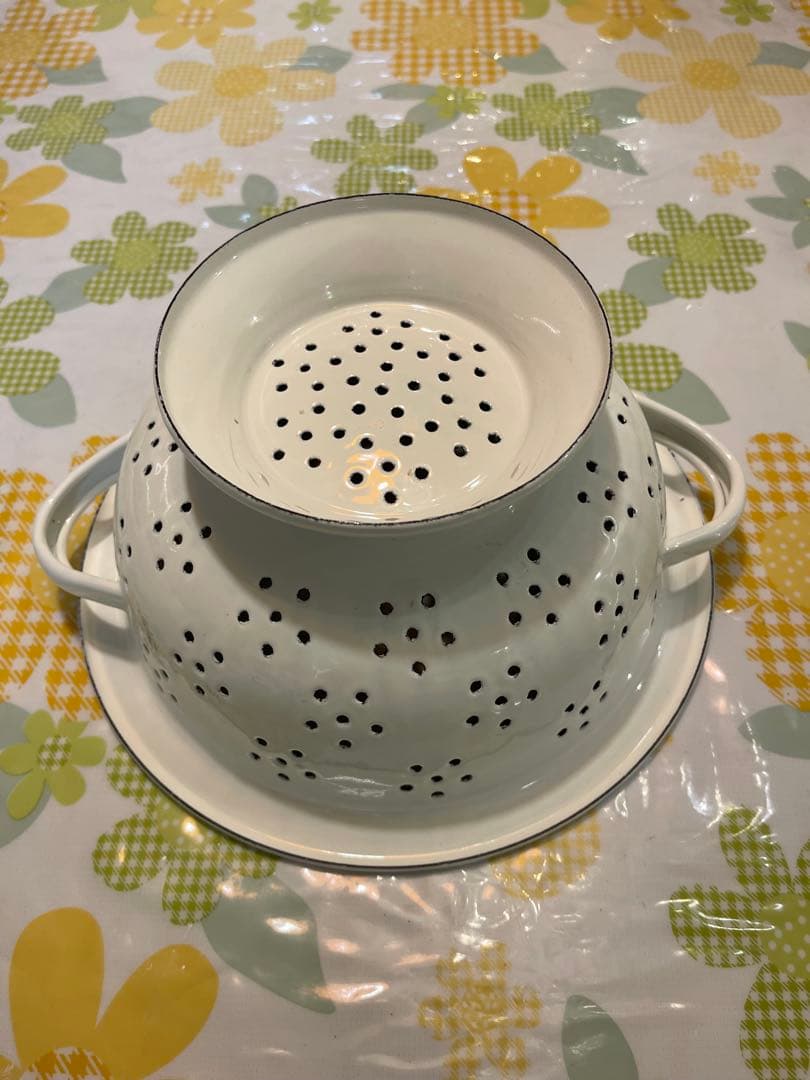 ホーロー　コランダー　他５点セット