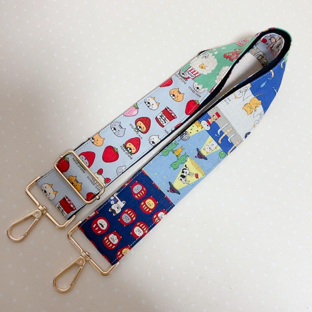 むっくみん。 双子ポーチ 巾着トートバッグ ねこ生地 パッチワーク