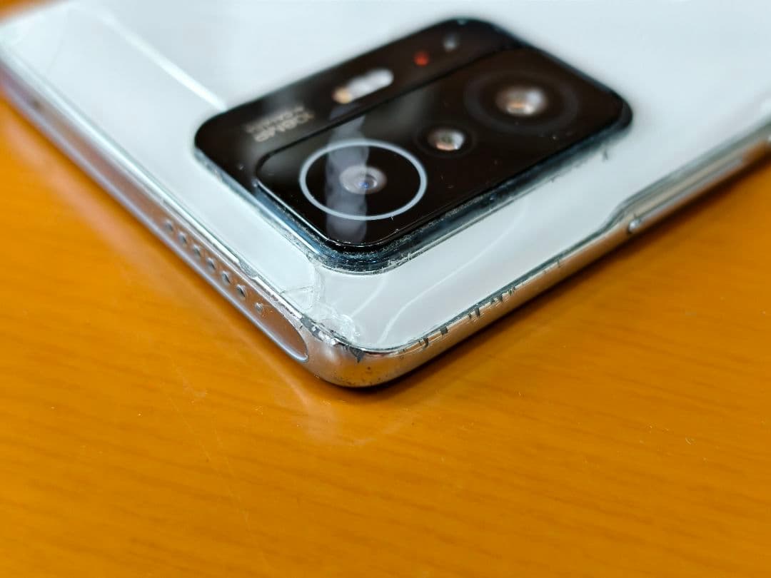 Xiaomi 11T Pro 国内版ホワイト クリアケース付き