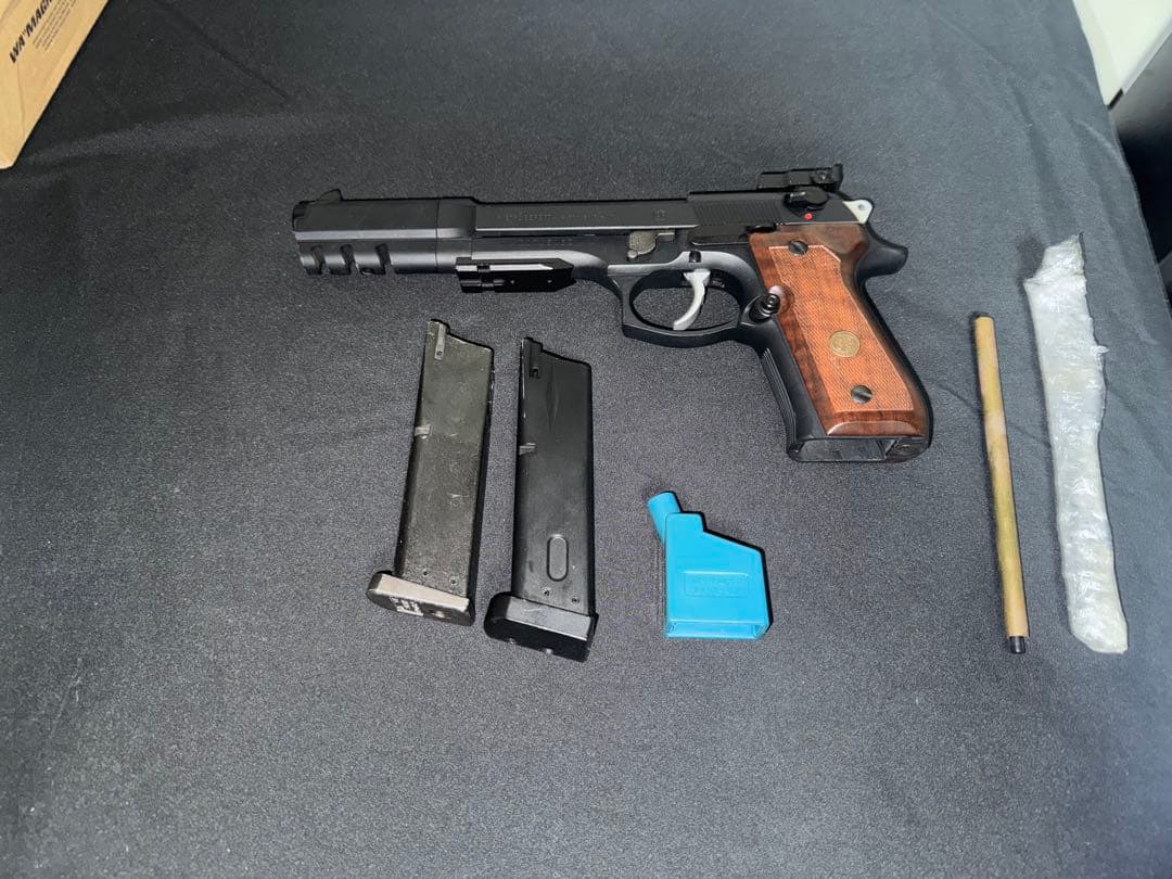 ウエスタンアームズ P.BERETTA ガスガン コンペンセイター付 ※訳あり