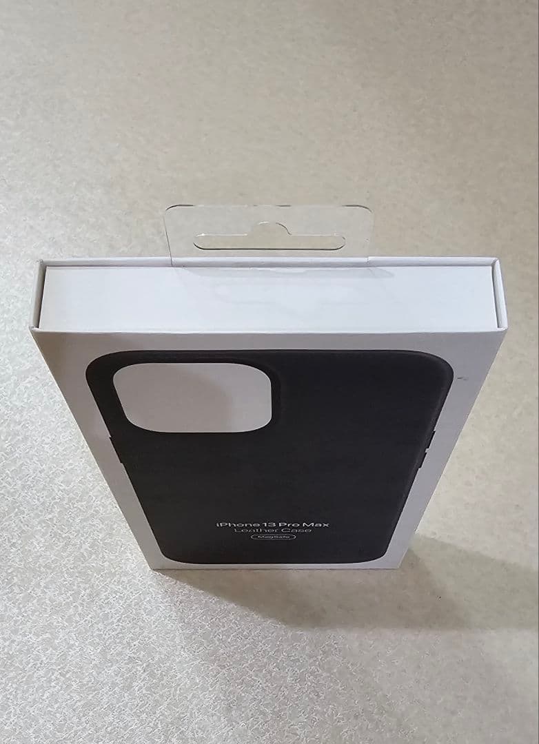 【純正】 iPhone 13 Pro Max レザーケース ミッドナイト