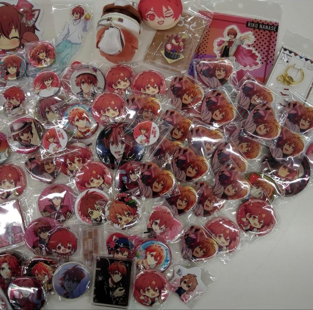 アイナナ 七瀬陸 缶バッジ グッズ アクリルスタンド　アイドリッシュセブン