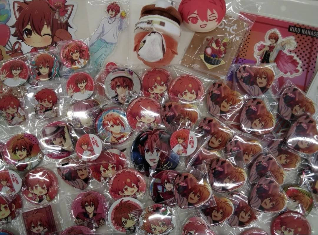 アイナナ 七瀬陸 缶バッジ グッズ アクリルスタンド　アイドリッシュセブン