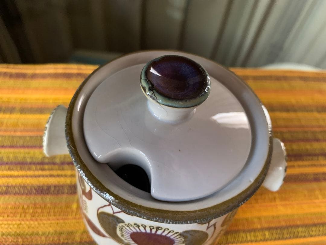 ロイヤルコペンハーゲン　アルメニアビンテージテネラジャムポット！色が綺麗！