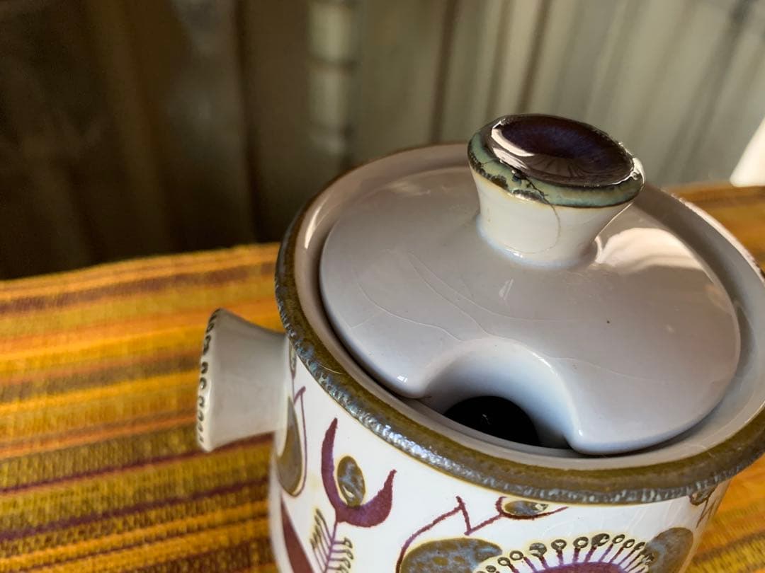 ロイヤルコペンハーゲン　アルメニアビンテージテネラジャムポット！色が綺麗！