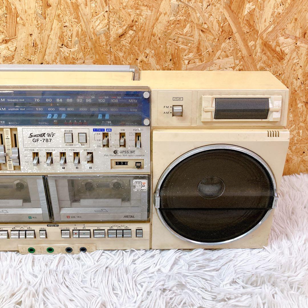 SHARP シャープ　ラジオカセット　GF-787