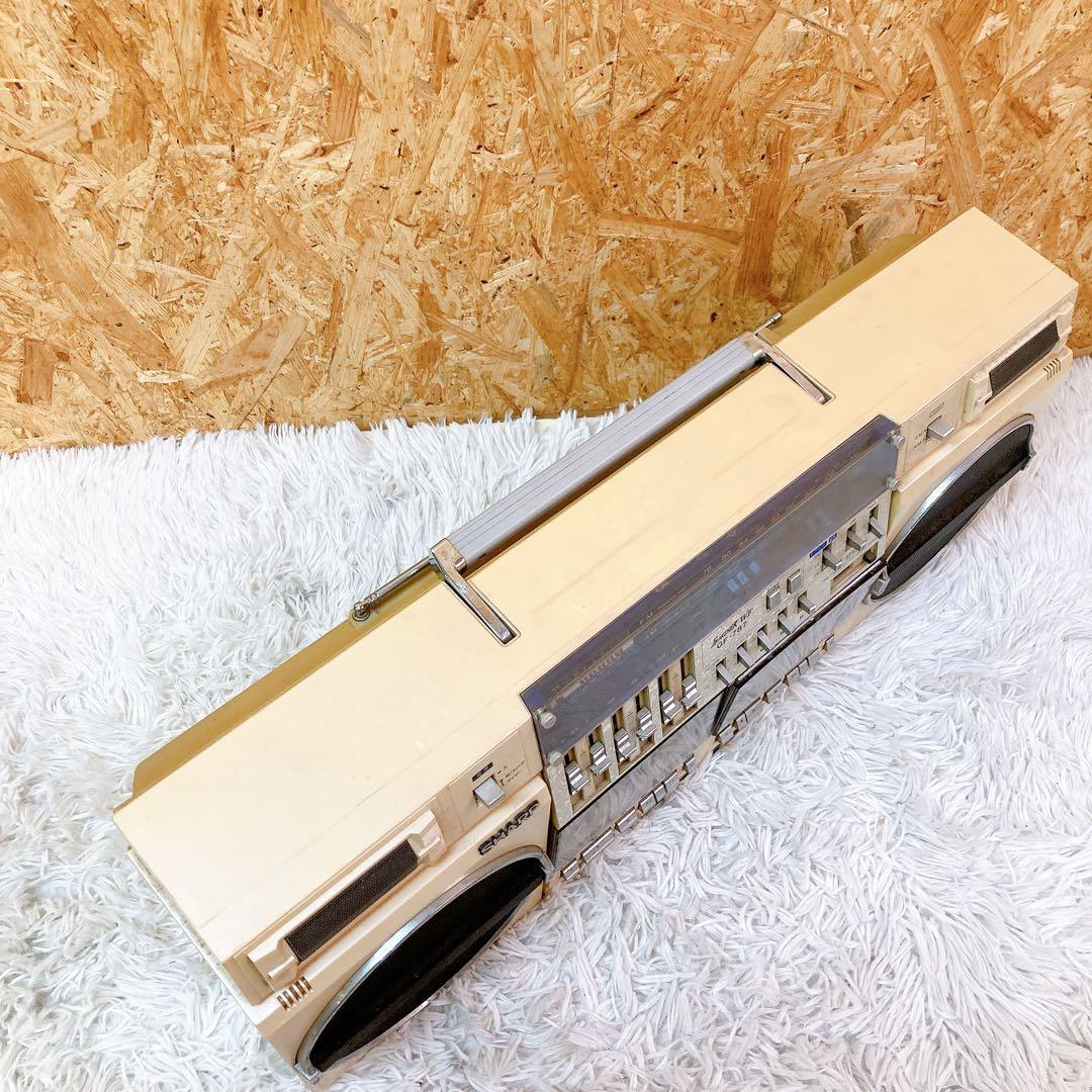 SHARP シャープ　ラジオカセット　GF-787