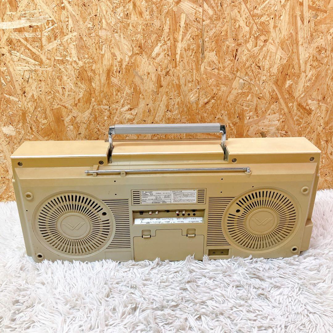SHARP シャープ　ラジオカセット　GF-787