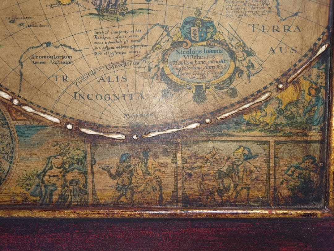 地球 地図 飾り ディスプレイ アンティーク レトロ ヴィンテー ビンテージ