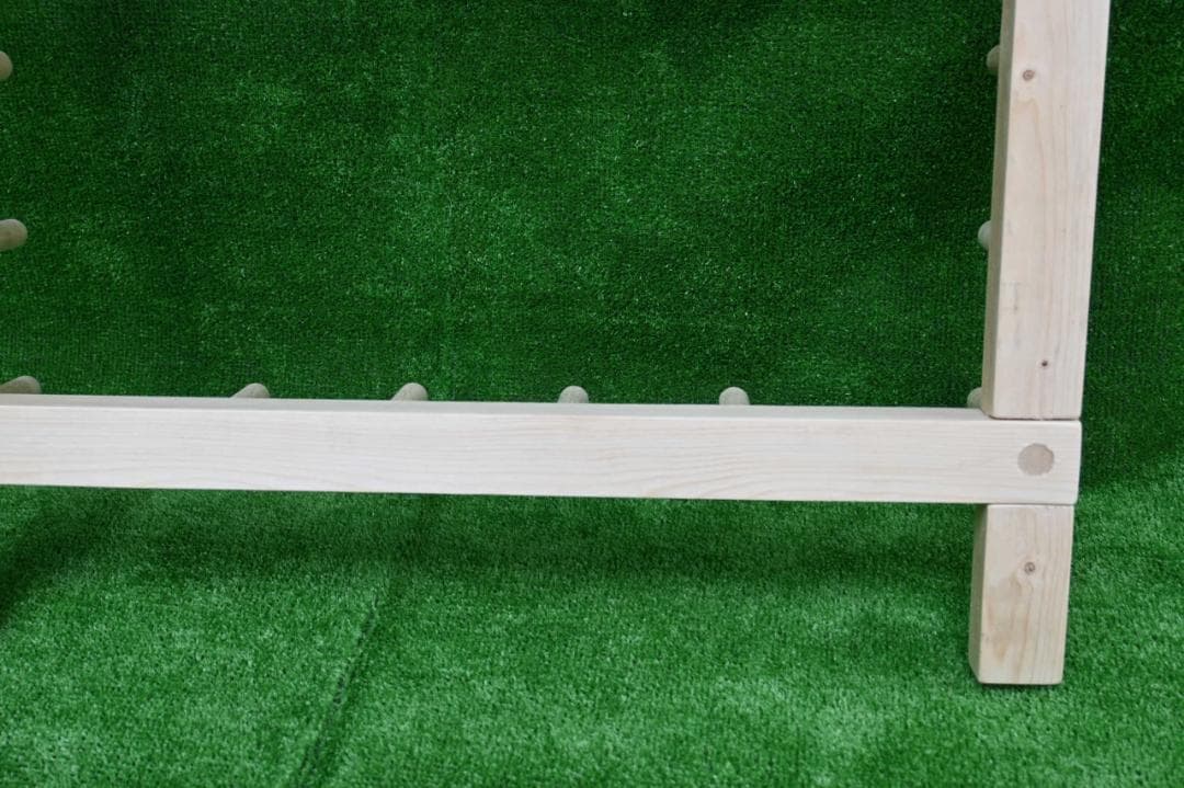 織り機 / 整経台 簡単組み立て式 5段 Q