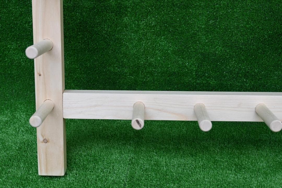 織り機 / 整経台 簡単組み立て式 5段 Q