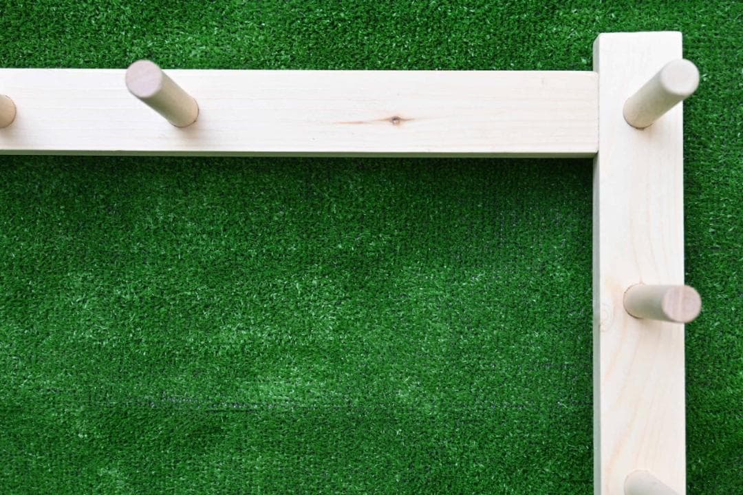 織り機 / 整経台 簡単組み立て式 5段 Q