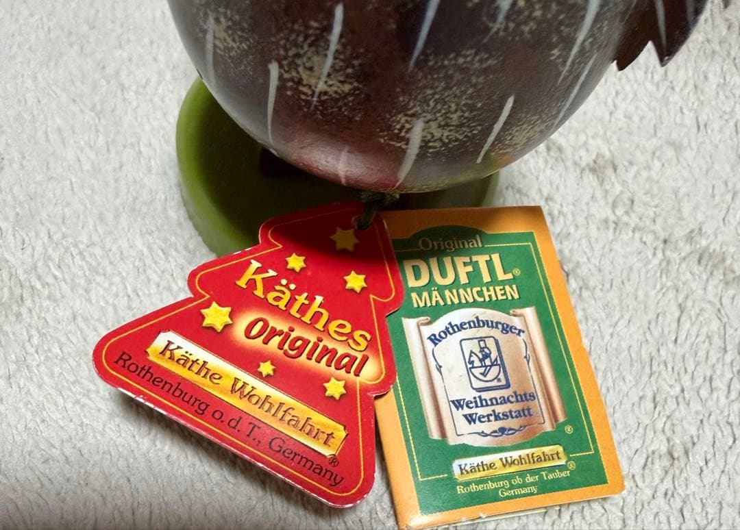 新品　ドイツ製 DUFTL SMOKY ハリネズミ　煙出し人形　置物