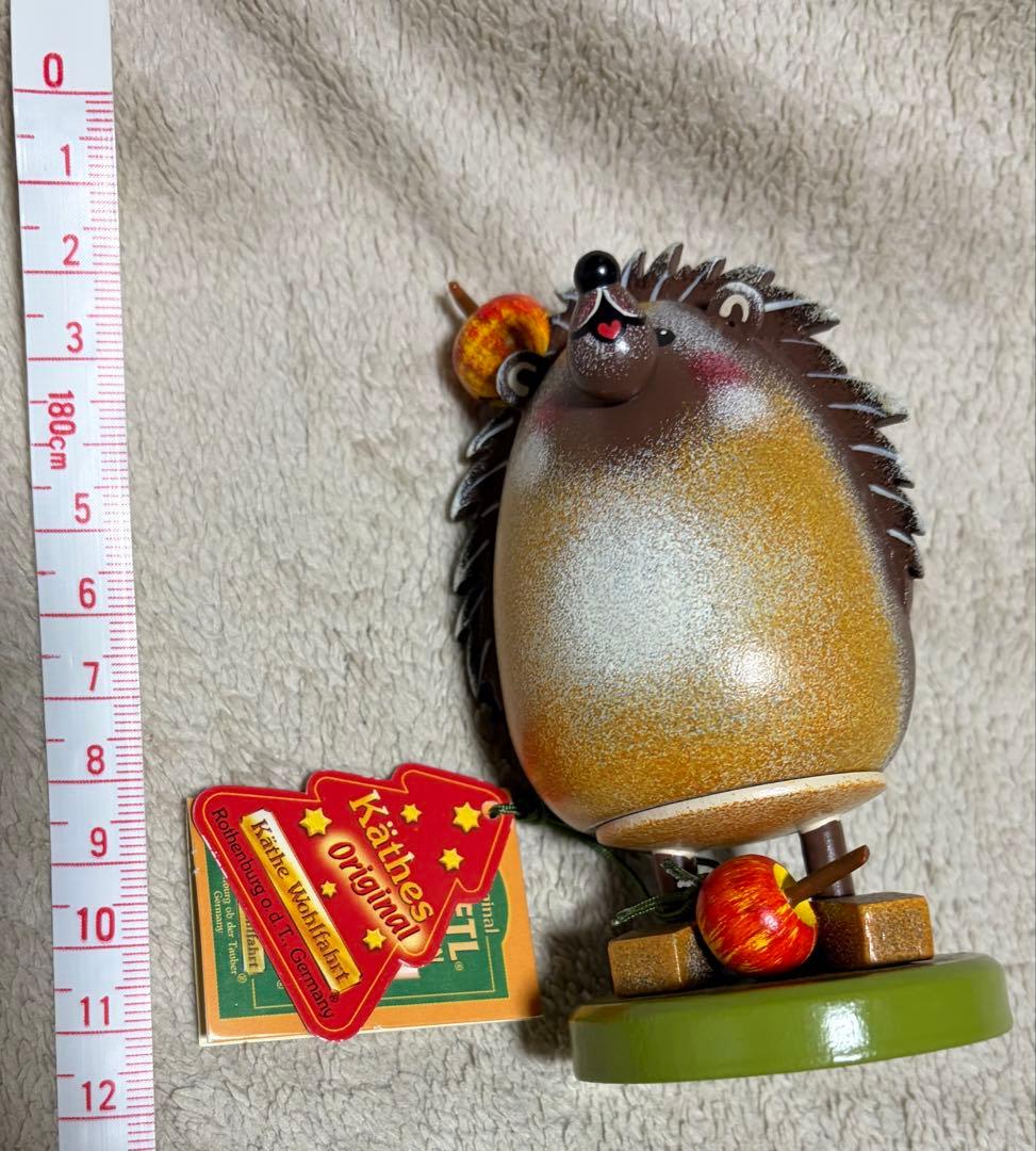 新品　ドイツ製 DUFTL SMOKY ハリネズミ　煙出し人形　置物