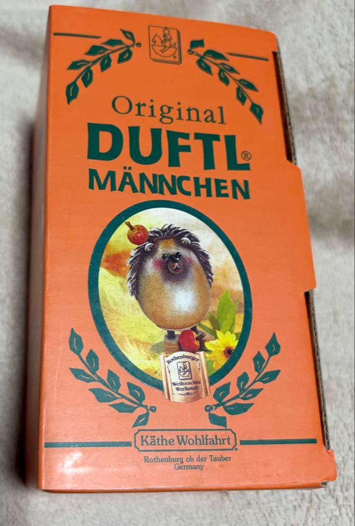 新品　ドイツ製 DUFTL SMOKY ハリネズミ　煙出し人形　置物