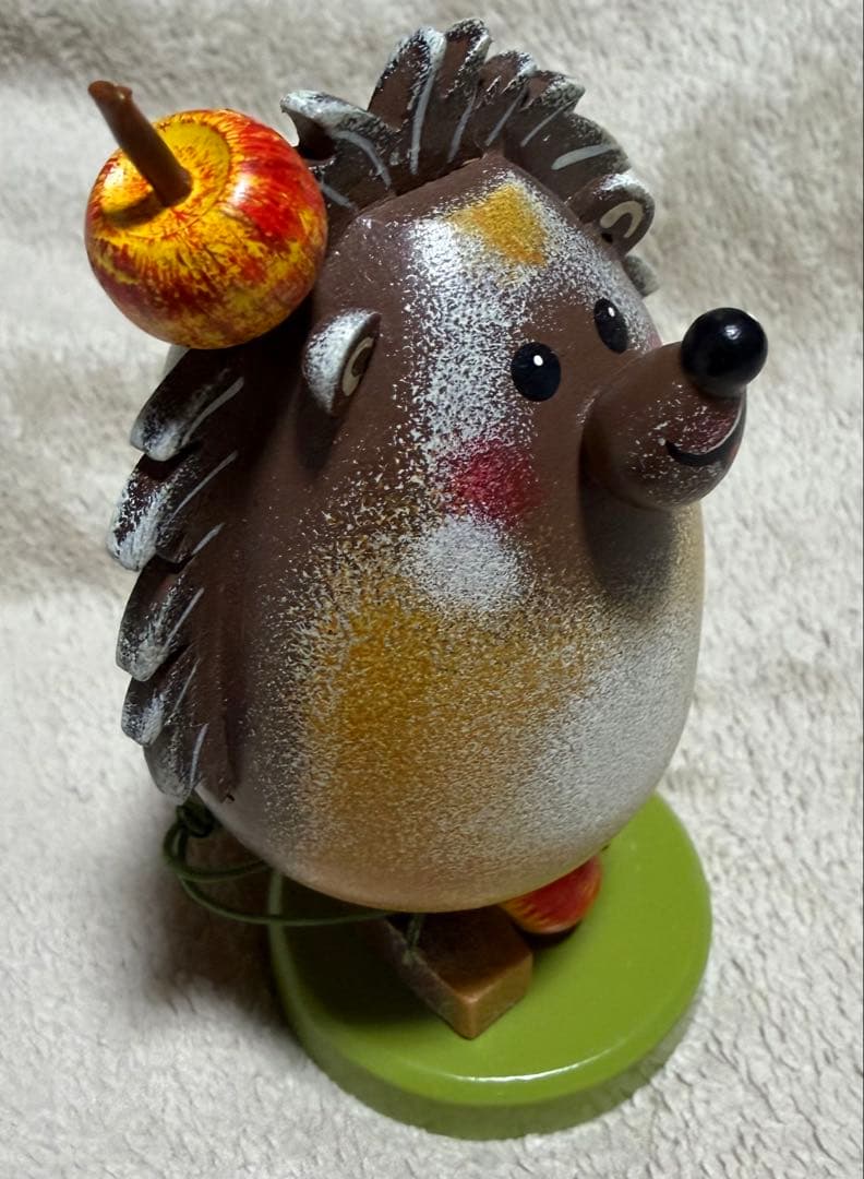 新品　ドイツ製 DUFTL SMOKY ハリネズミ　煙出し人形　置物
