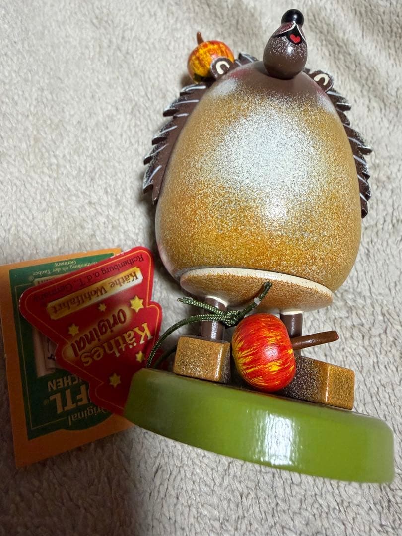 新品　ドイツ製 DUFTL SMOKY ハリネズミ　煙出し人形　置物