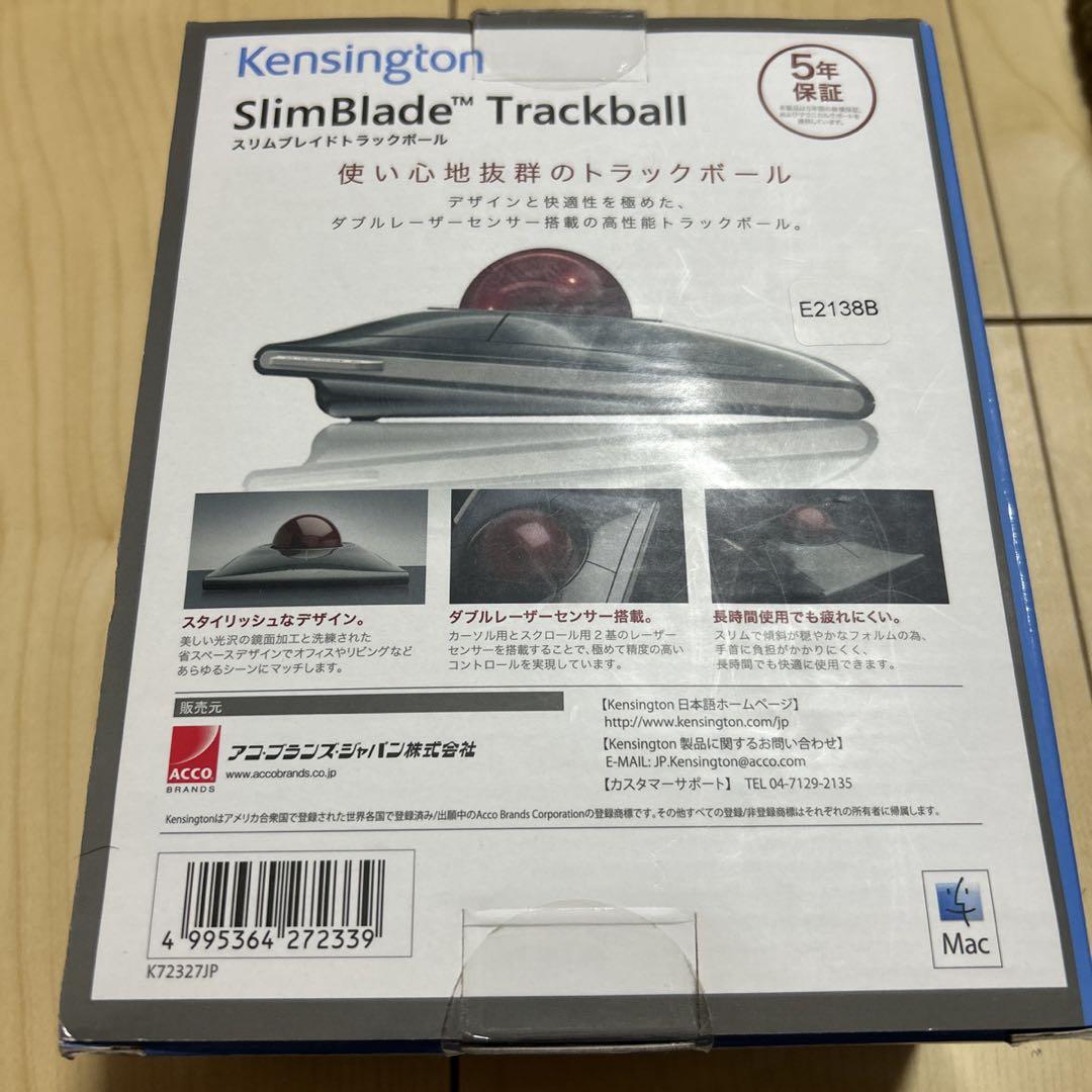 マウス・トラックボール Kensington Slimblade + TracXcroll