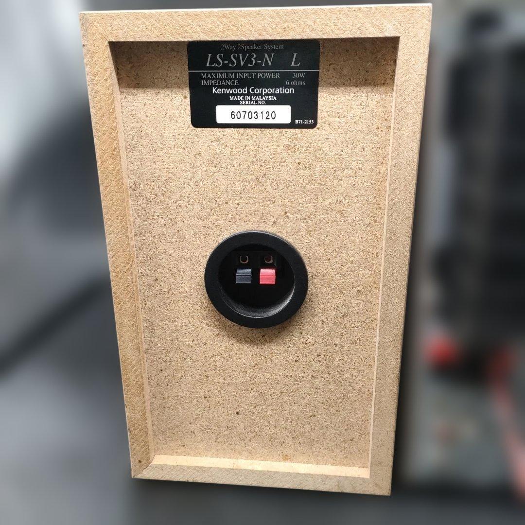 動作確認済み　KENWOOD CD MD カセットテープ コンポ　スピーカー