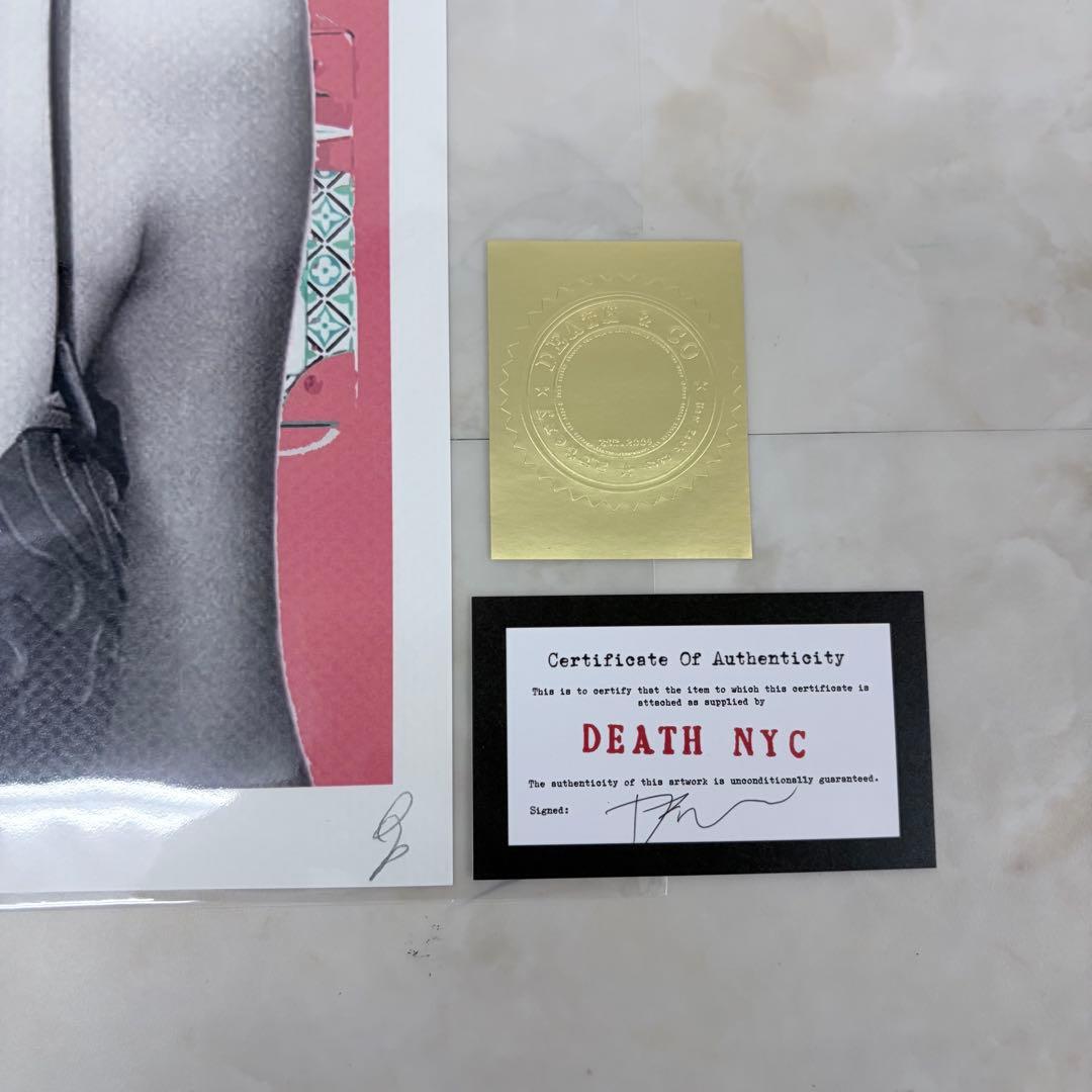 DEATH NYC マリリンモンロー LV 現代アート 直筆サイン