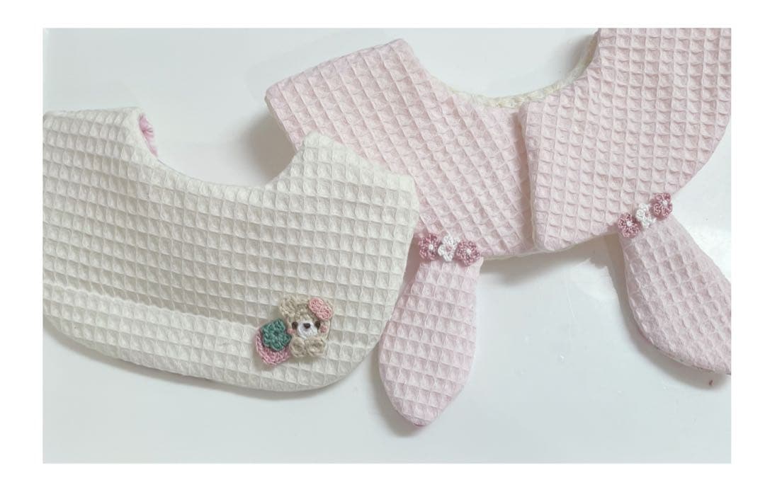 ハンドメイドスタイ　うさみみスタイ　あやの様