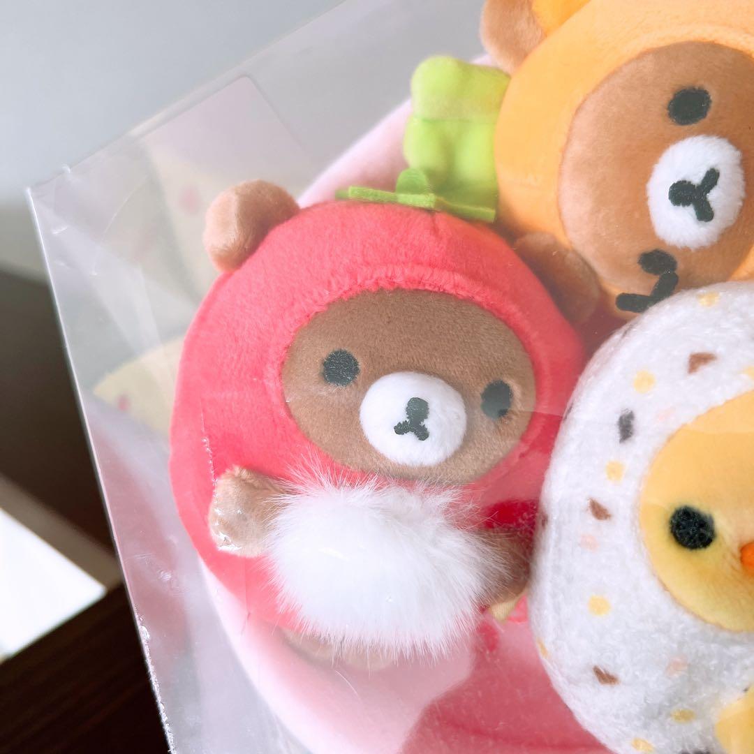 リラックマ　お弁当シリーズ　シーンぬいぐるみ