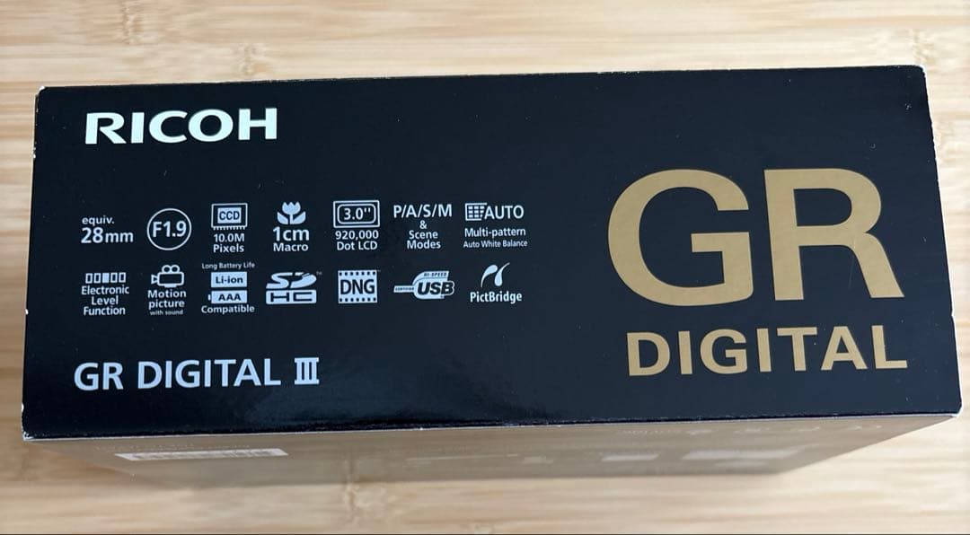 リコー　RICOH GR DIGITAL III コンパクトデジタルカメラ