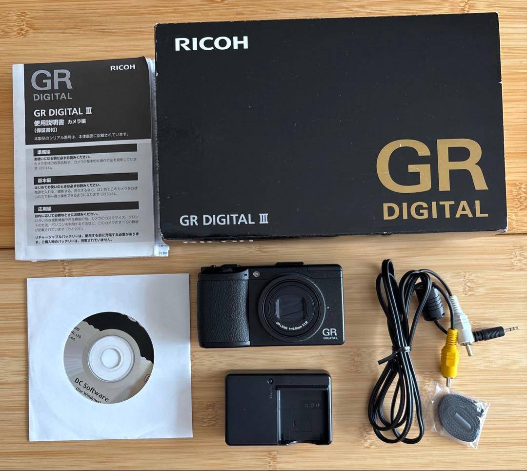 リコー　RICOH GR DIGITAL III コンパクトデジタルカメラ