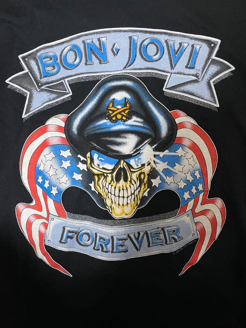 ボンジョヴィ 本人着用 ツアー公式Tシャツ 2000年 送料無料！